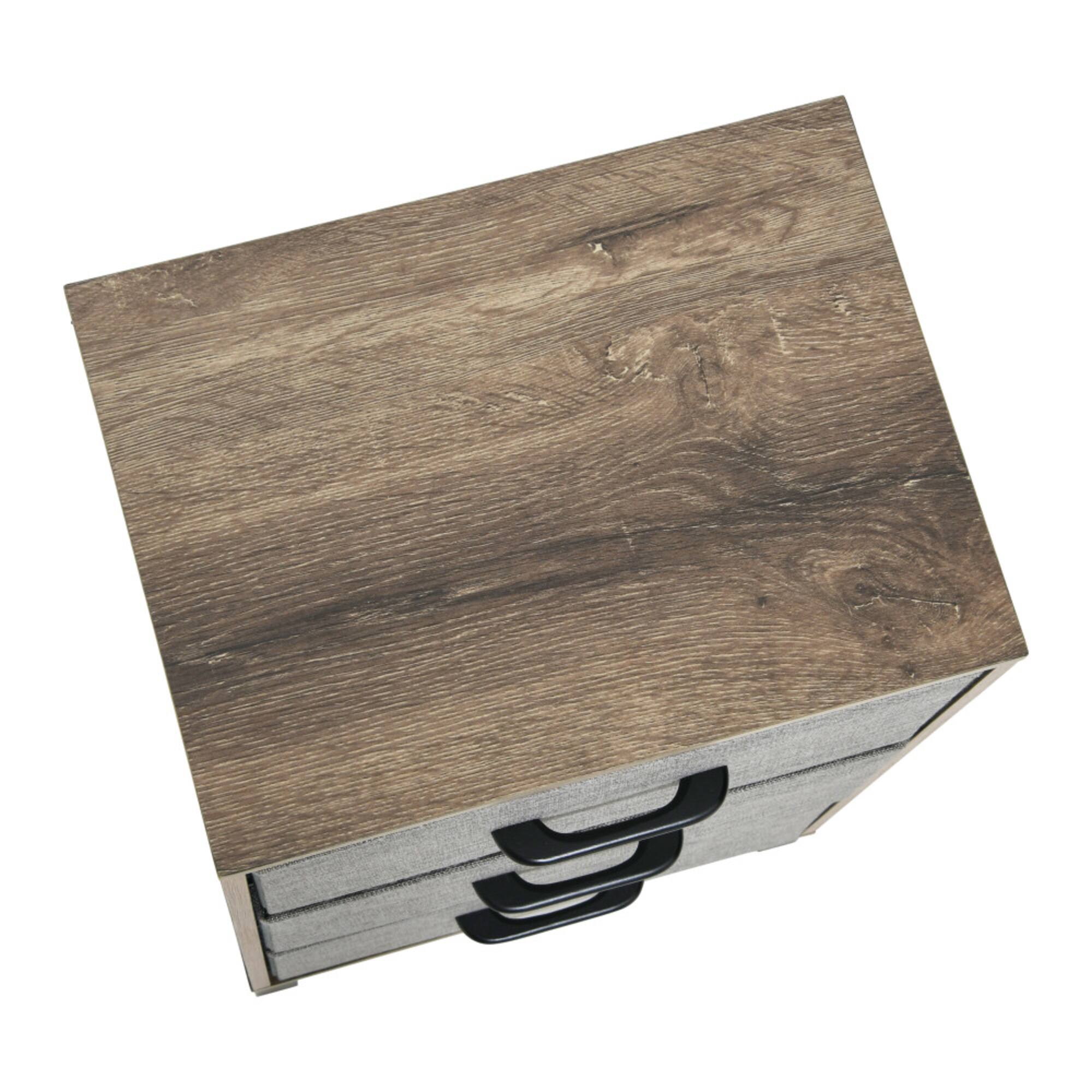 Household Essentials 26" 3-Drawer Dresser